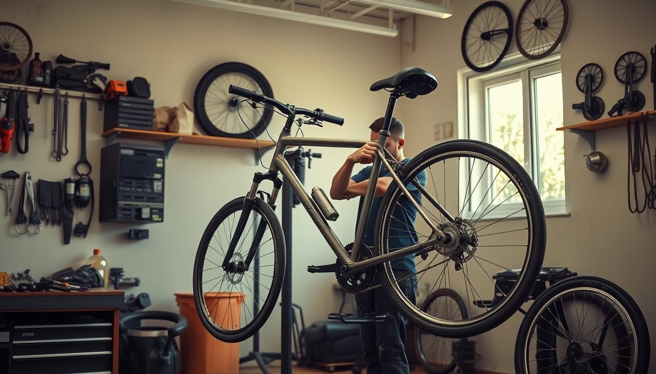 Servizio bici pratico e ordinato
